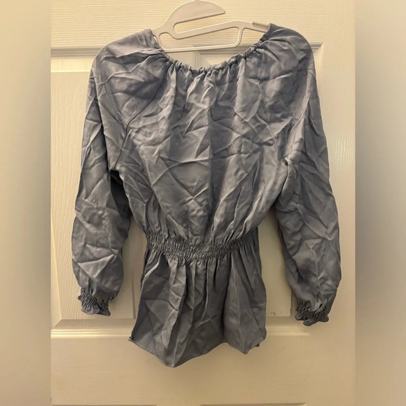 Theory silk blouse small - Picture 2 of 4